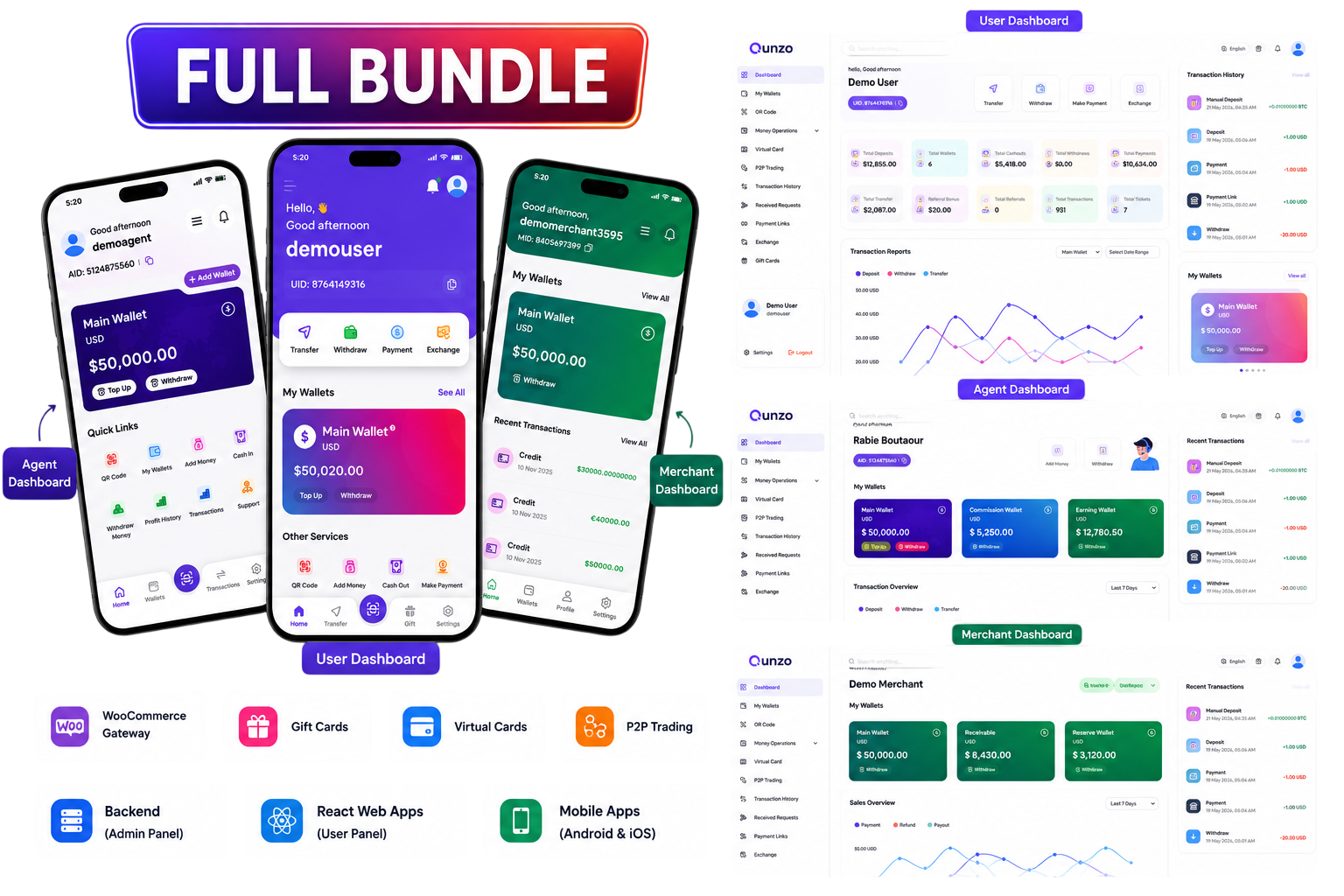 Qunzo apps bundle